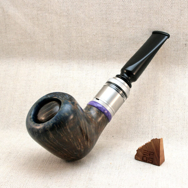 Purple Puffer - handmade e-pipe