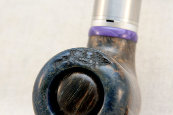 Purple Puffer - handmade e-pipe