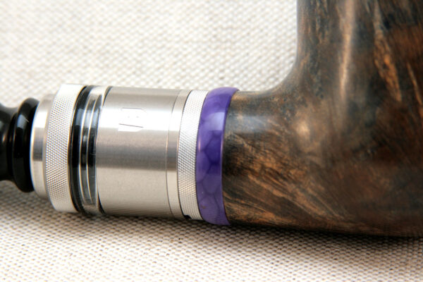 Purple Puffer - handmade e-pipe