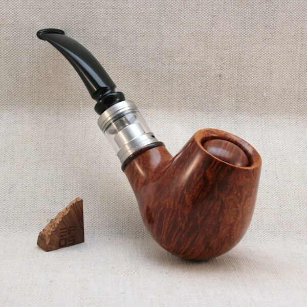 Bent Brandy DP a handmade e-pipe